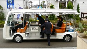 EVバスによる次世代交通サービス(イメージ)
