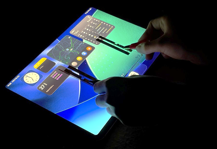 バイオレットライトを発するマイクロLEDを搭載した ディスプレイシステムを開発 ―屋内環境で不足する光をディスプレイで補う新たな発想―（黒田...